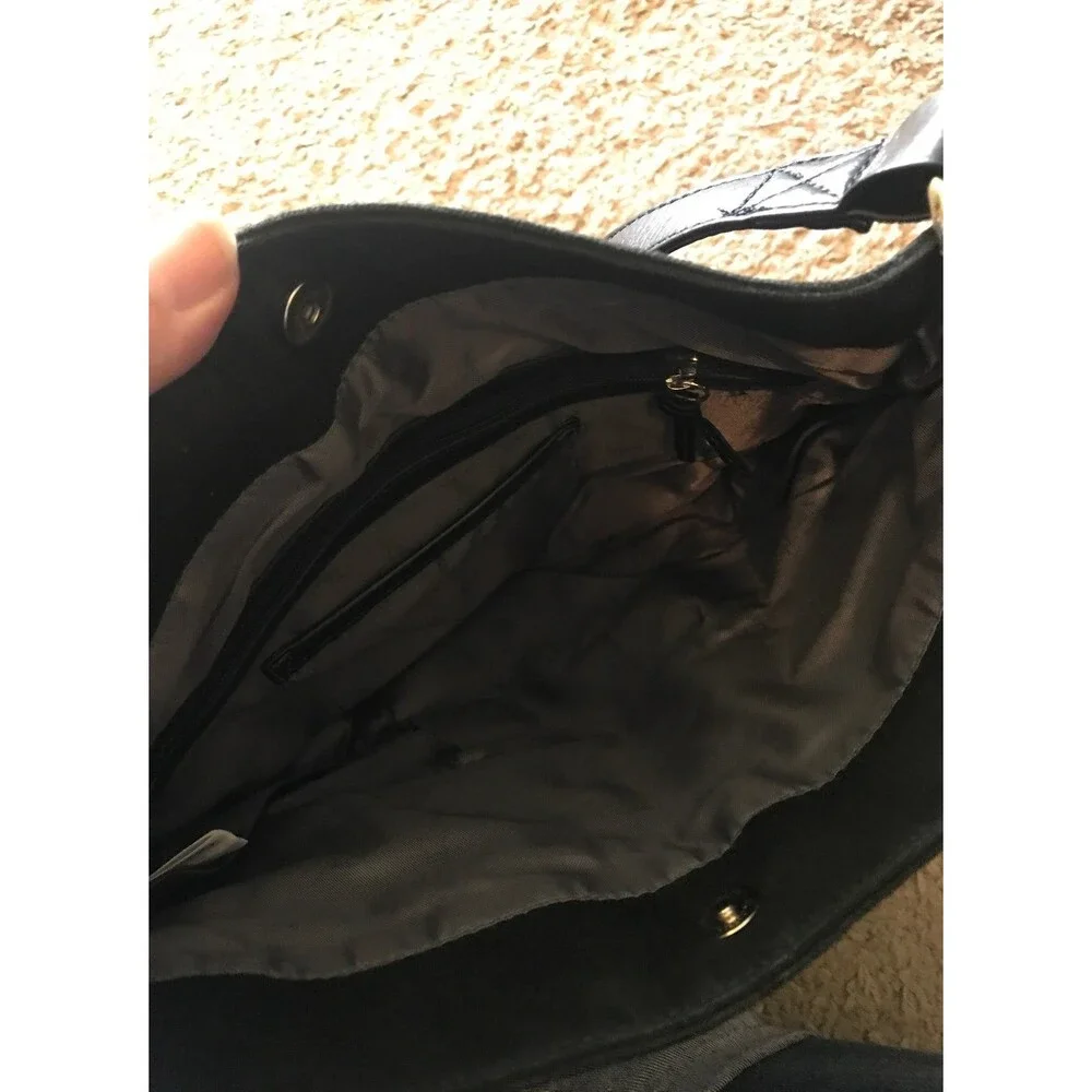 Thirty-one Black Leopard Print Purse